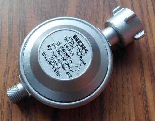 Gas druck regler kg - 1,0, kg/h