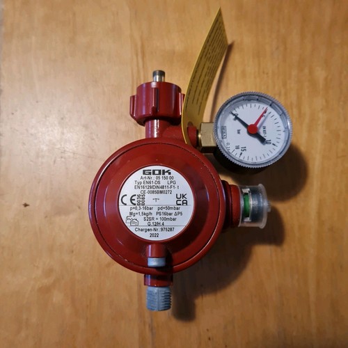 Gok niederdruckregler 50mbar - niederdruckregler,